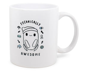Ron's Gone Wrong "Technically Awesome" Ceramic Mug Exclusive | Holds 11 Ounces