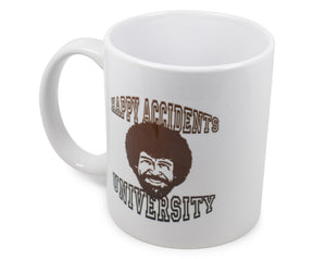 Bob Ross "Happy Accidents University" Ceramic Mug | Holds 11 Ounces