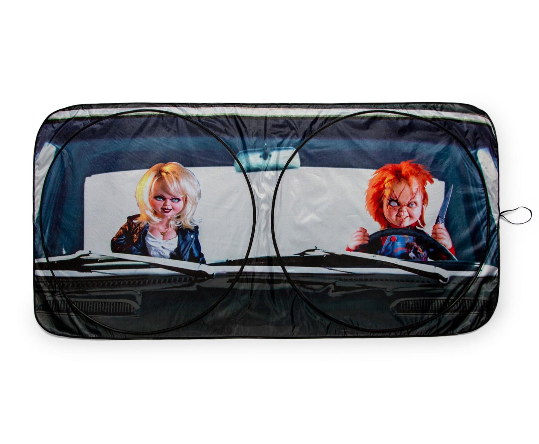 Child's Play Chucky Sunshade for Car Windshield | 64 x 32 Inches