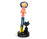 Coraline with Cat PVC Bobble Figure | 6.5 Inches Tall