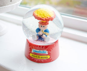 Garbage Pail Kids Adam Bomb Collectible Snow Globe | 4 Inches Tall