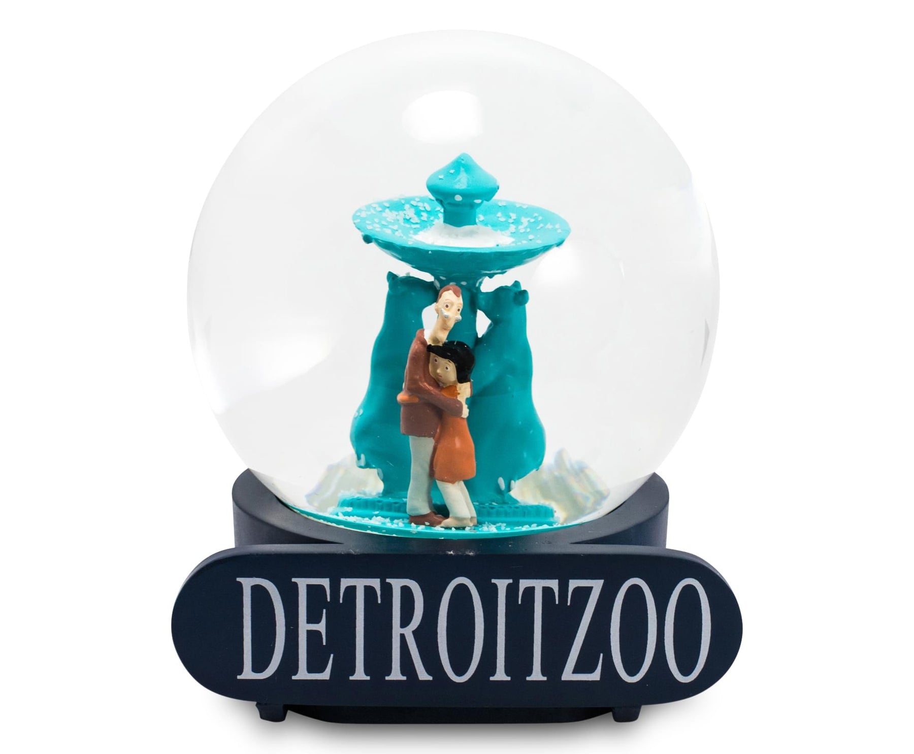 Coraline Snow Globe Detroit Zoo Collectible Display Piece | 6 Inches Tall