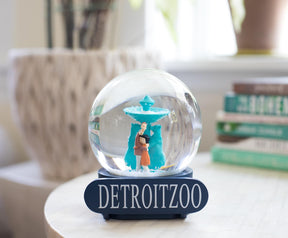 Coraline Snow Globe Detroit Zoo Collectible Display Piece | 6 Inches Tall