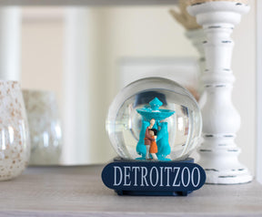 Coraline Snow Globe Detroit Zoo Collectible Display Piece | 6 Inches Tall