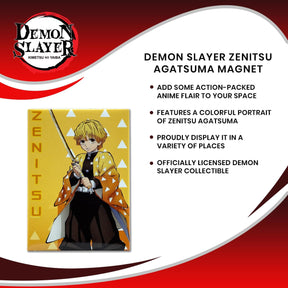 Demon Slayer Zenitsu Agatsuma Magnet