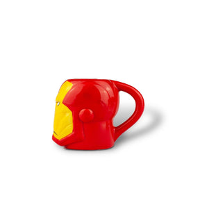 Marvel Collectible | Marvel Iron Man Armored Head 3D Ceramic Mug | 6 Ounces