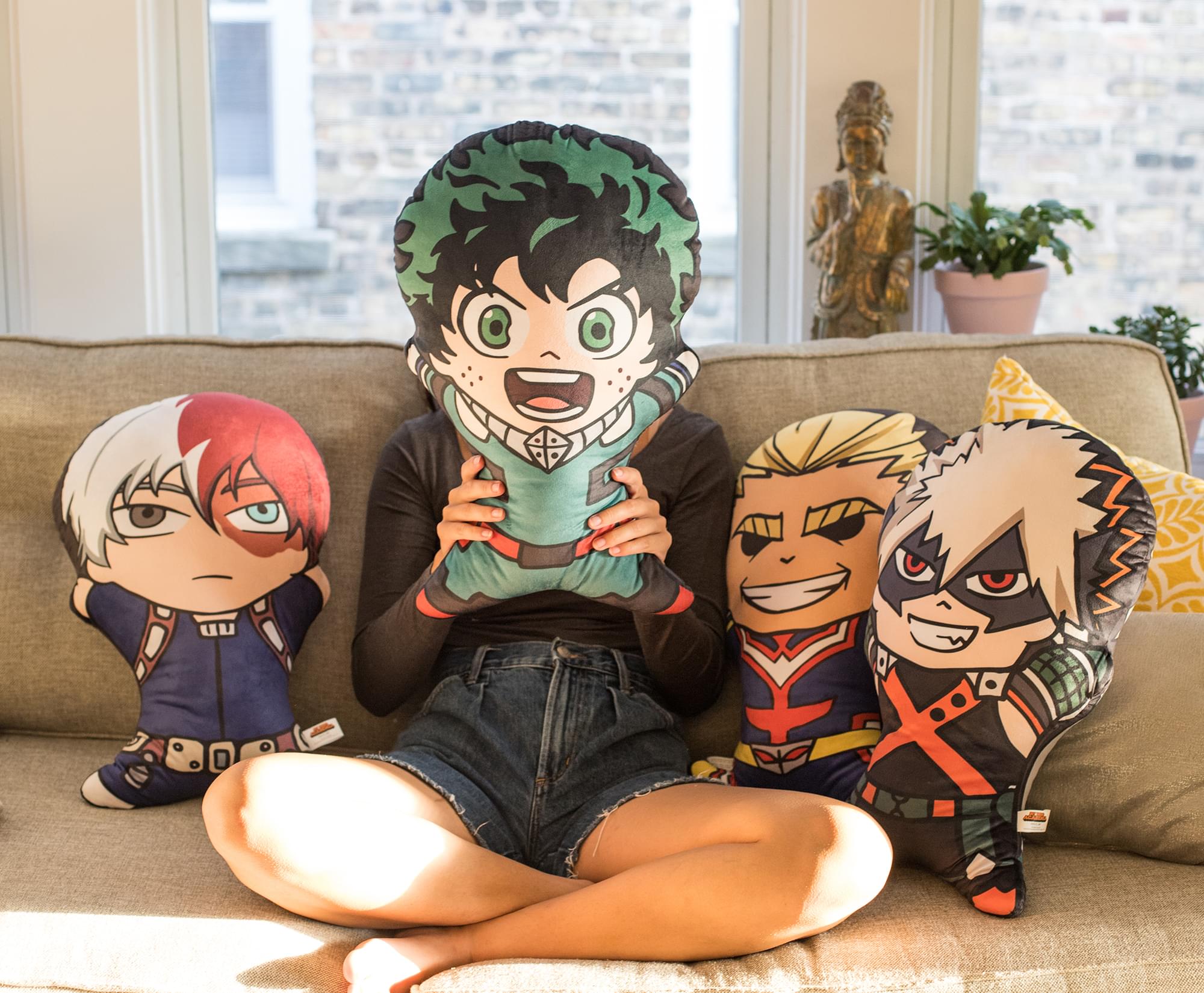 My Hero Academia 20 Inch Character Pillow | Izuku Midoriya