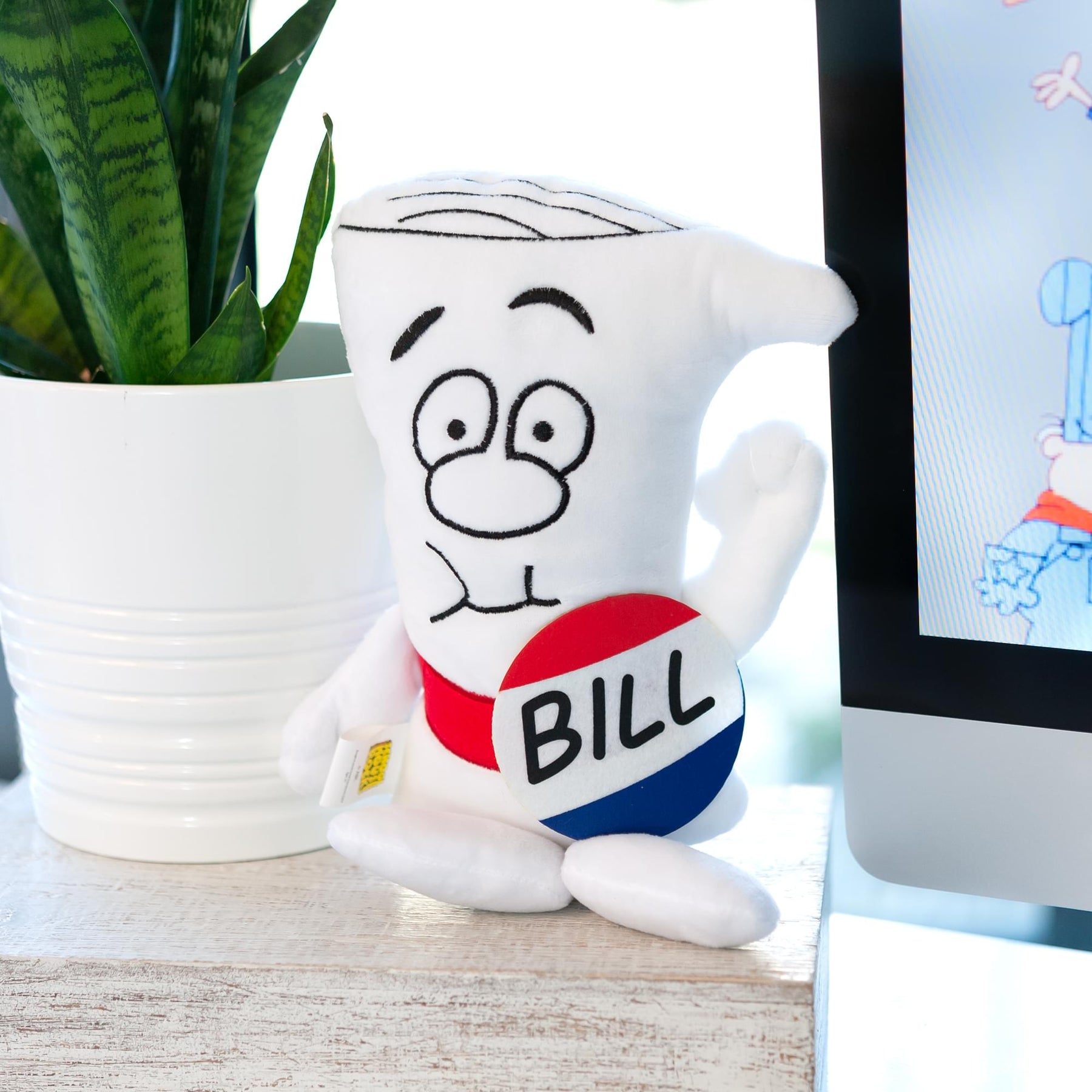 Schoolhouse Rock! Bill Plush Character | I'm Just A Bill | 9.5 Inches Tall