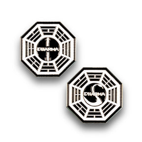 LOST Dharma Collectibles| LOST Dharma Initiative Station Enamel Collector Pin Set