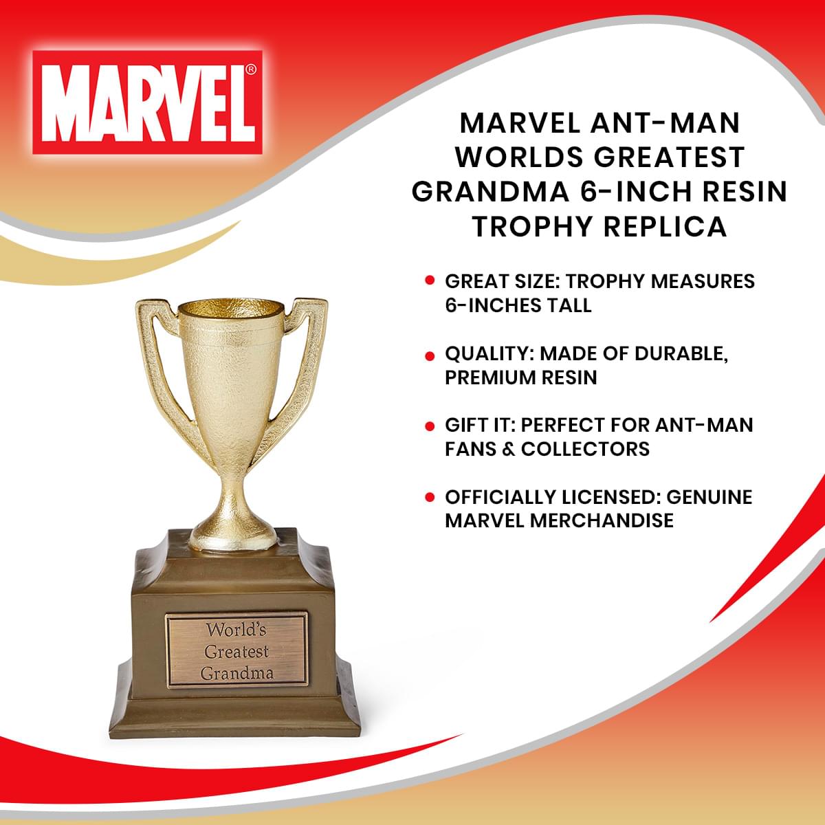Marvel Ant-Man Worlds Greatest Grandma 6-Inch Resin Trophy Replica
