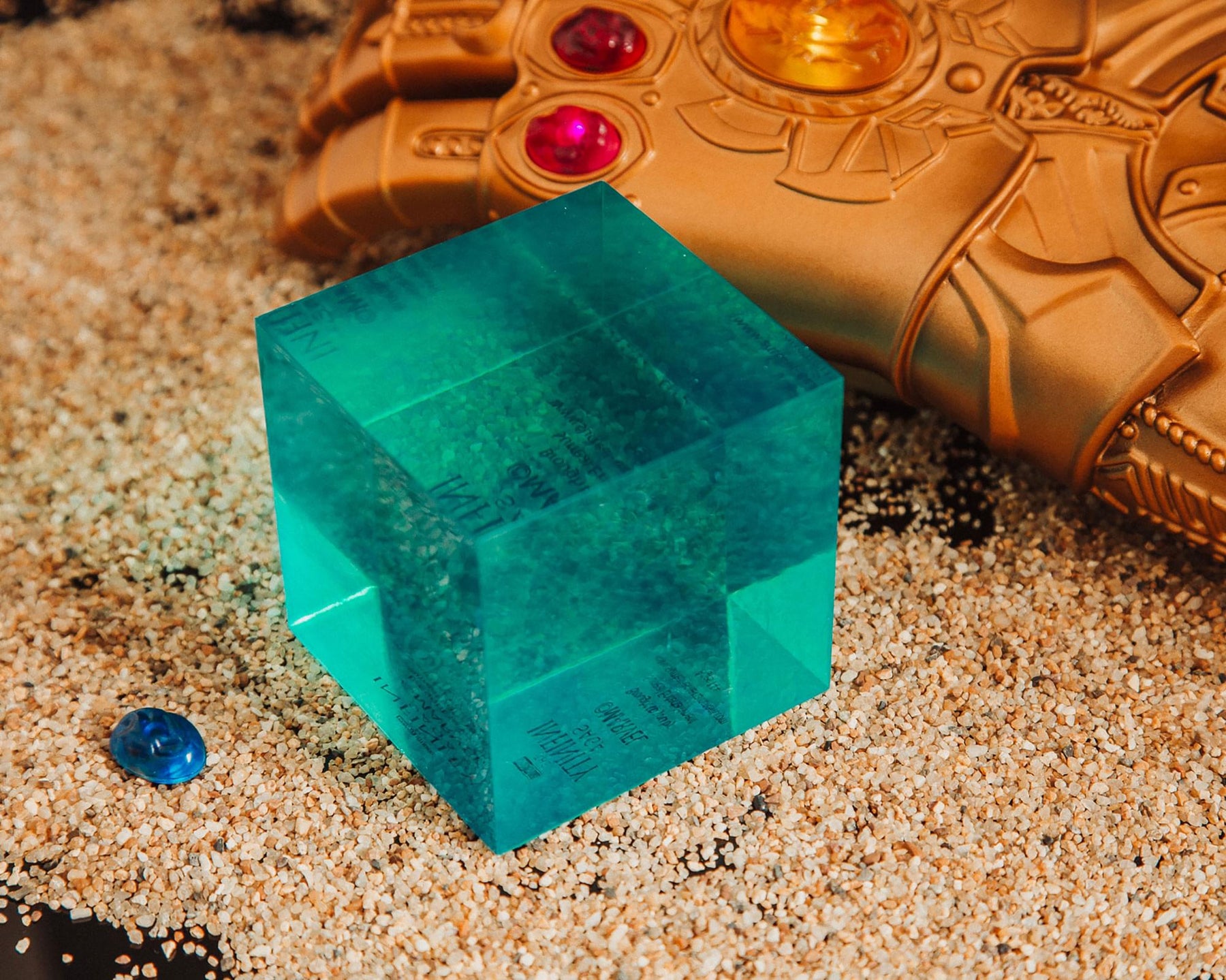 Marvel Studios Loki Resin Tesseract Cube Replica | Toynk Exclusive