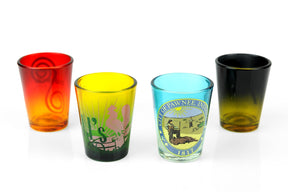 Parks and Recreation Location Logos 4 Piece Shot Glass Set