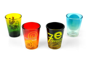 Parks and Recreation Location Logos 4 Piece Shot Glass Set