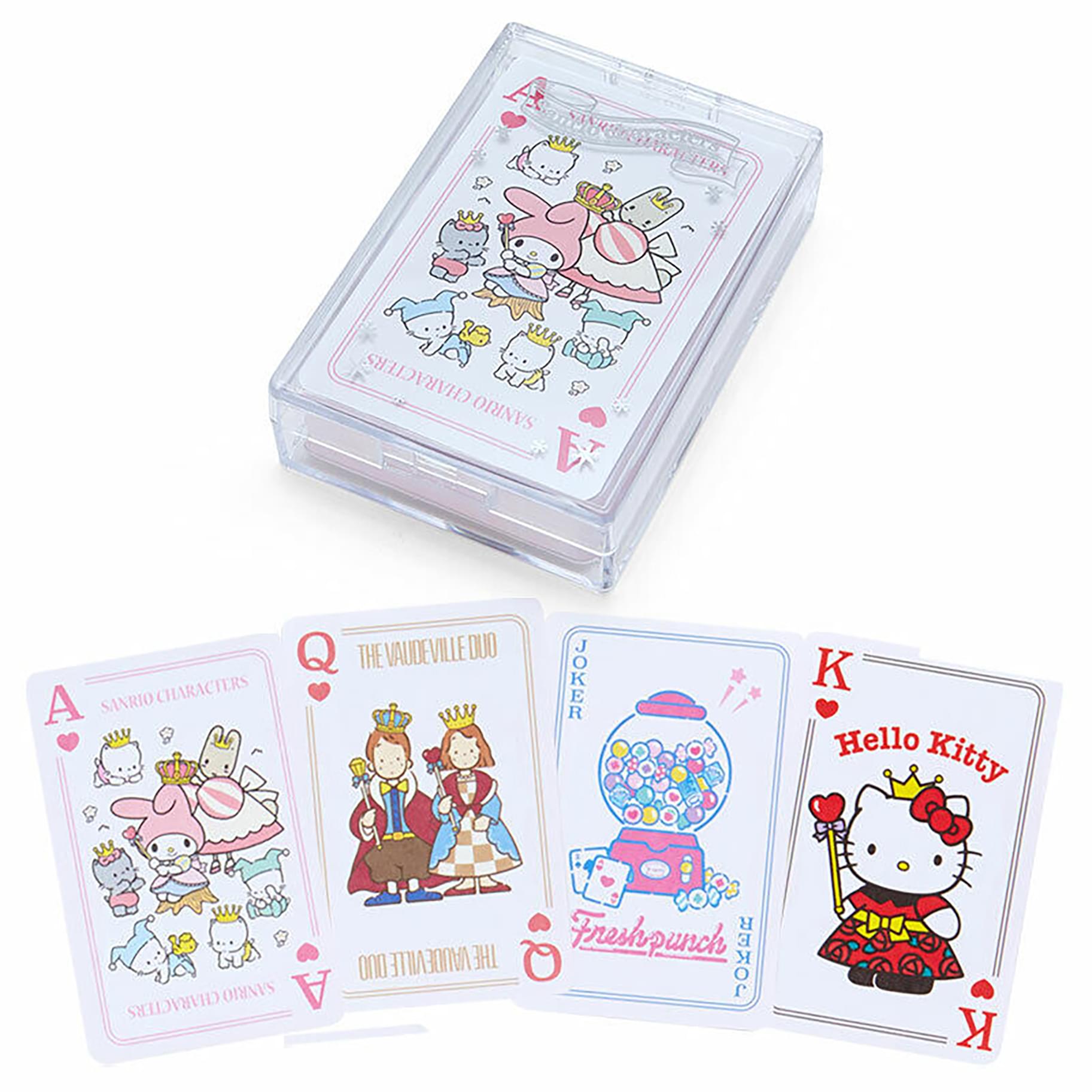 Sanrio Characters Playing Card-Style Notepad