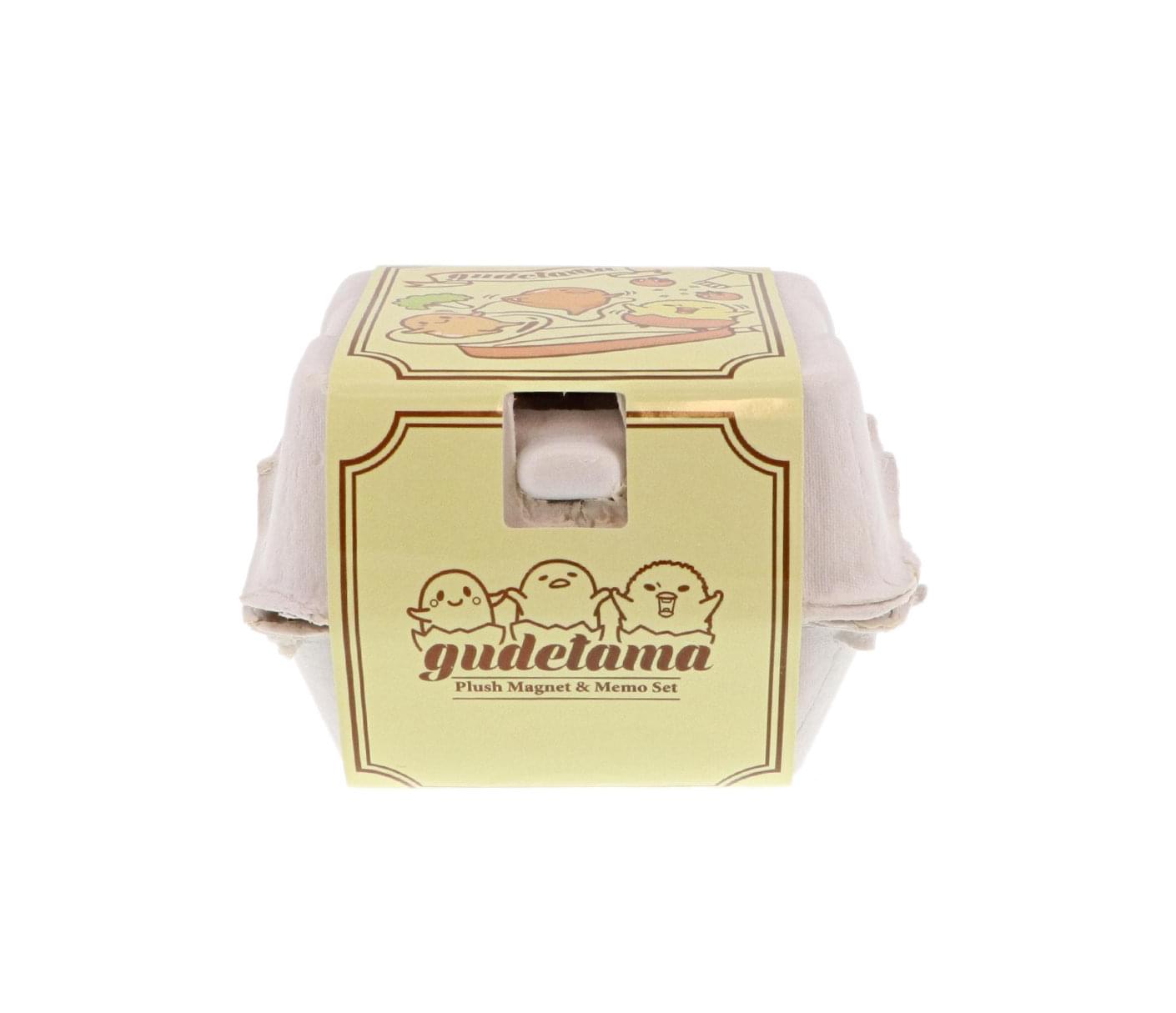 Gudetama & Friends Mini Plush Magnet and Memo Set