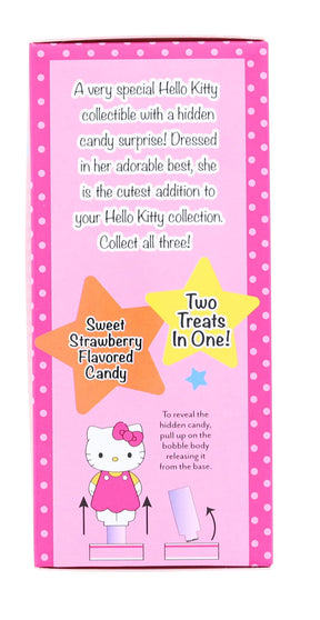 Hello Kitty Bobblepop 5 Inch Bobble Head & Candy Dispenser | Dark Pink