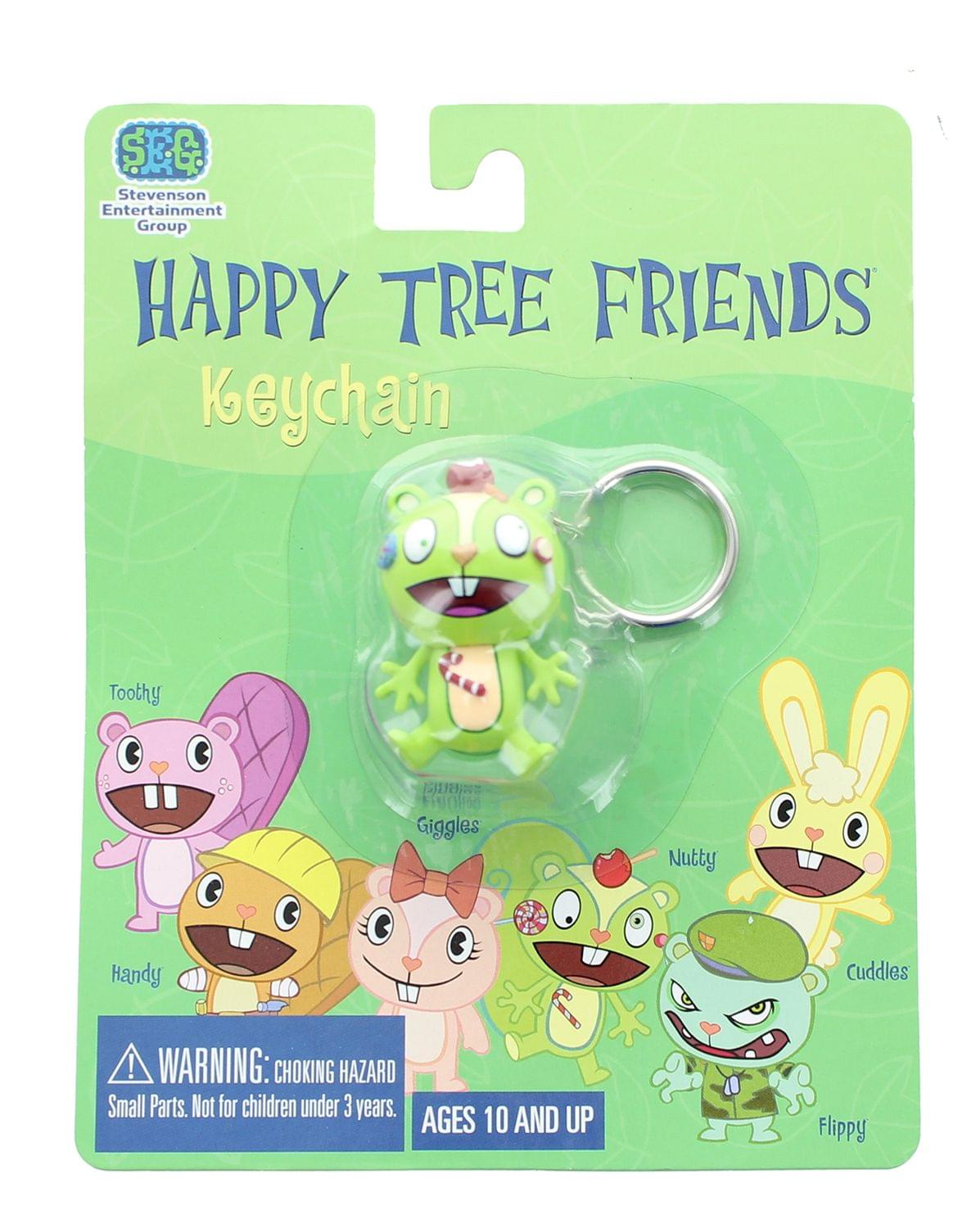 Happy Tree Friends 2 Inch PVC Character Keychain - Nutty