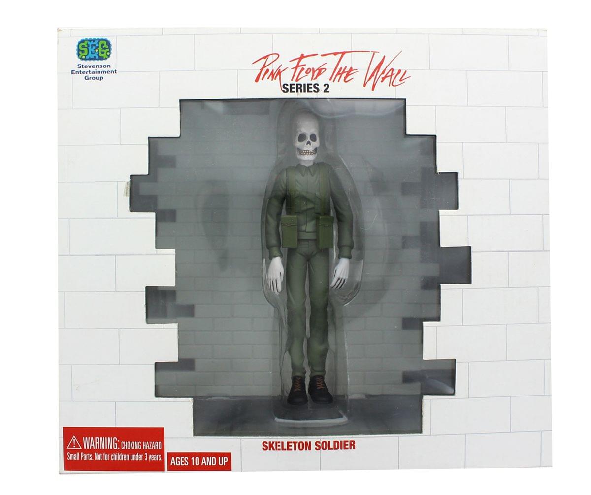 Pink Floyd The Wall 6" Figure Diorama: Skeleton Soldier w/ Wall