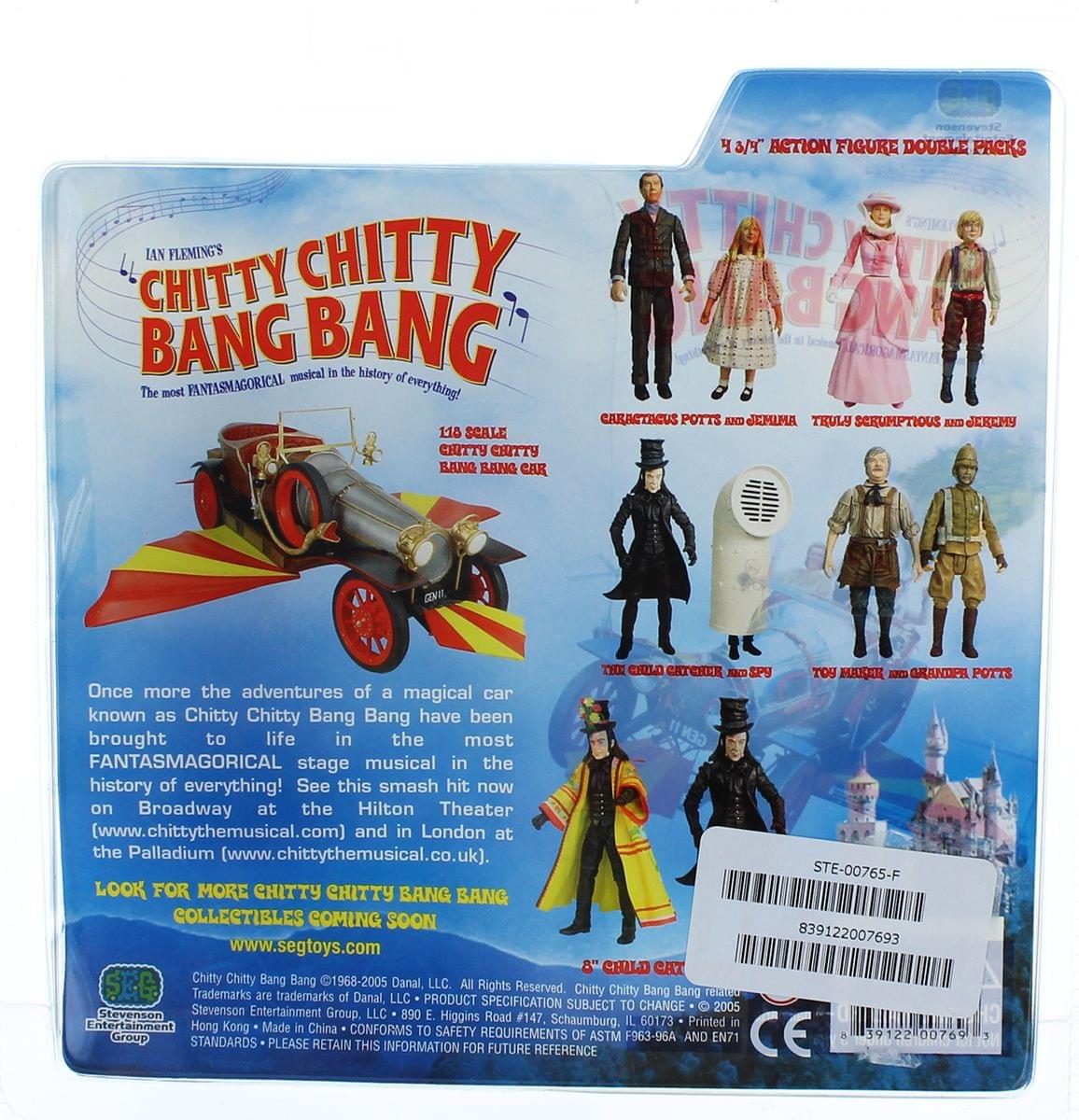 Chitty Chitty Bang Bang 2 Pack Figure Truly Scrumptious & Jeremy Potts