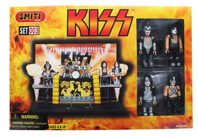 KISS Alive II SMITI 3 Inch Mini Figure Playset