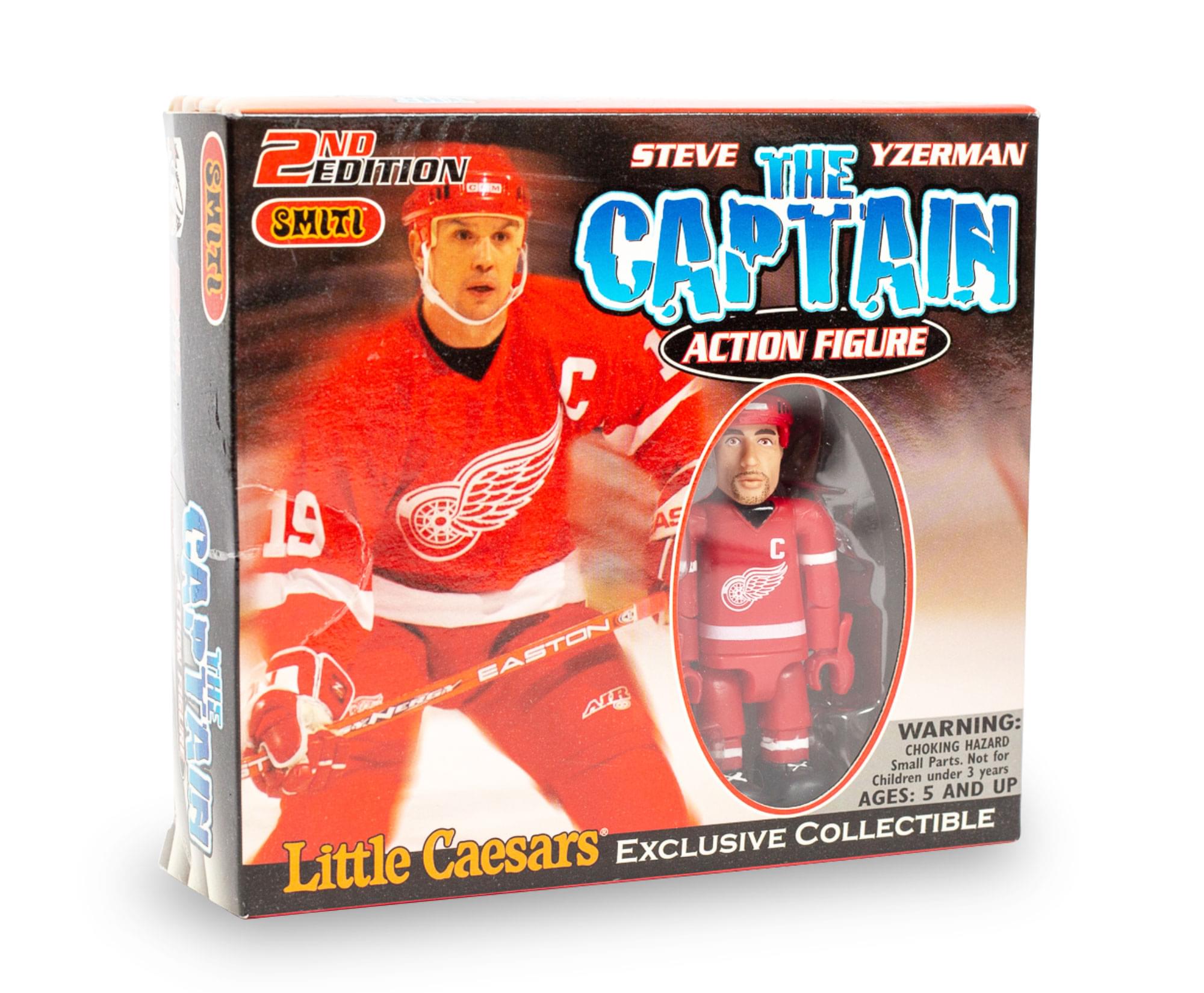 Detroit Red Wings NHL Exclusive SMITI 3 Inch Mini Figure | Steve Yzerman