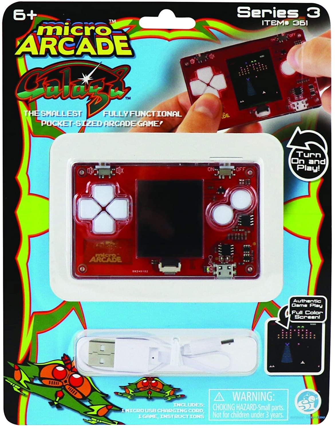 Micro Arcade Miniature Video Game | Galaga