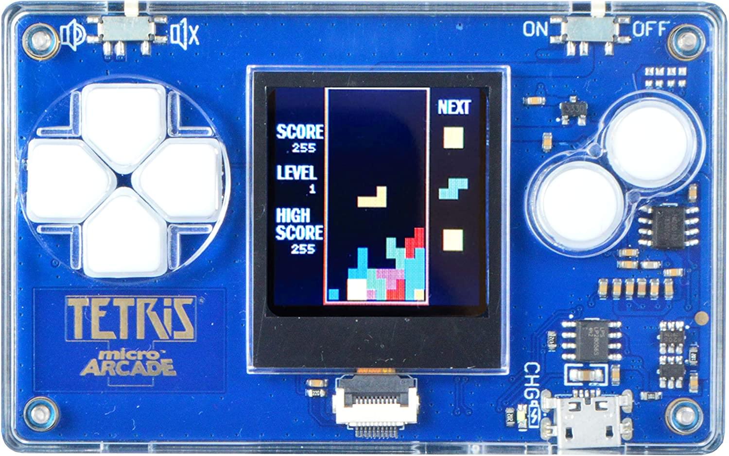 Micro Arcade Miniature Video Game | Tetris