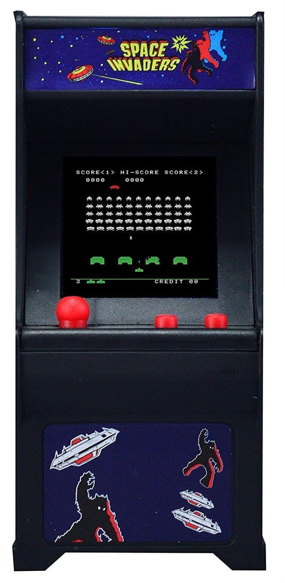 Tiny Arcade Playable Miniature Video Game - Space Invaders
