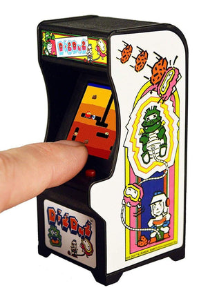 Tiny Arcade Playable Miniature Video Game - Dig Dug