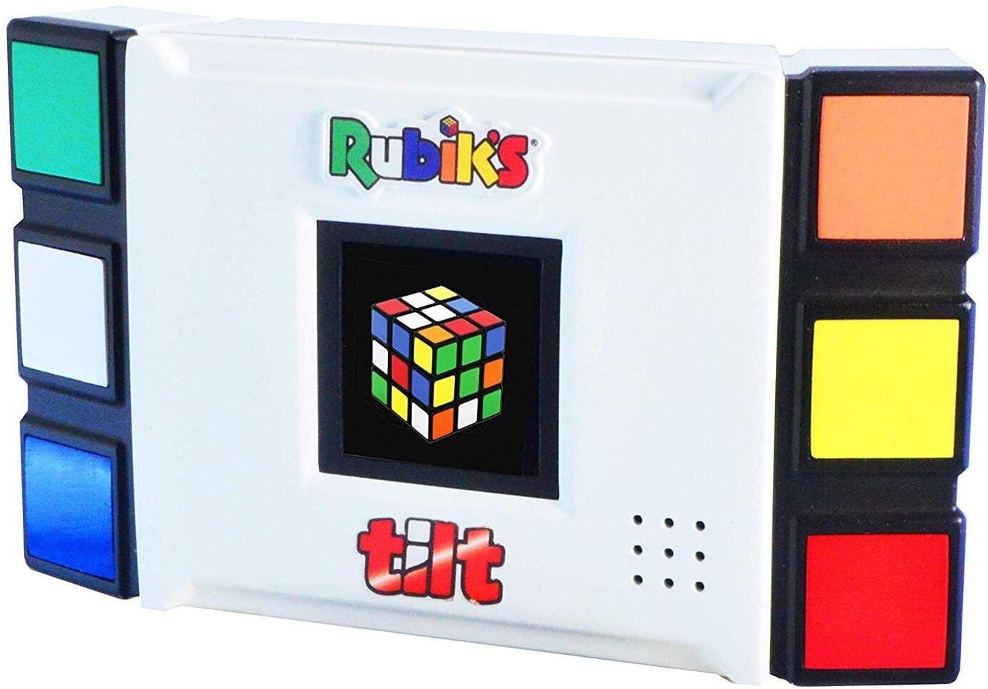 Jeu Électronique Rubik's Tilt - Puzzle Numérique à Incliner - 3 Niveaux - Dès 8 Ans - Apprentissage Ludique