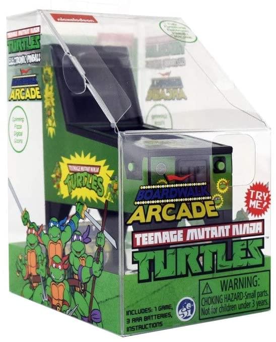 Boardwalk Arcade Miniature Electronic Game | TMNT Pinball