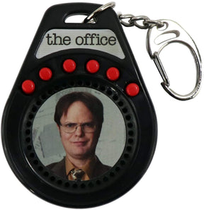 World's Coolest The Office Dwight Talking Keychain | 6 Quotes