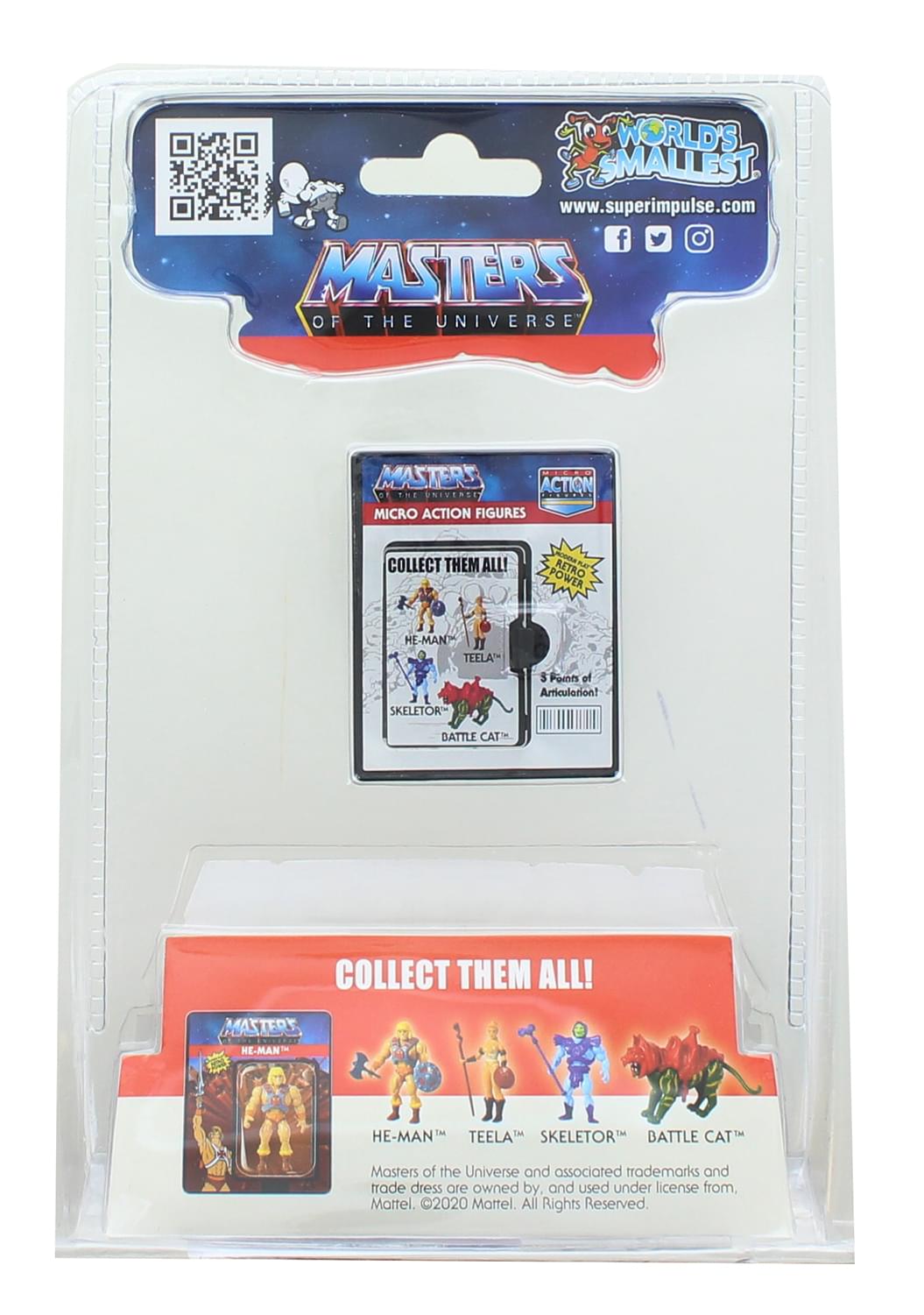 Masters of the Universe World's Smallest Microa Action Figure | He-Man