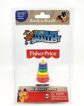Worlds Smallest Fisher Price Classic Rock-A-Stack