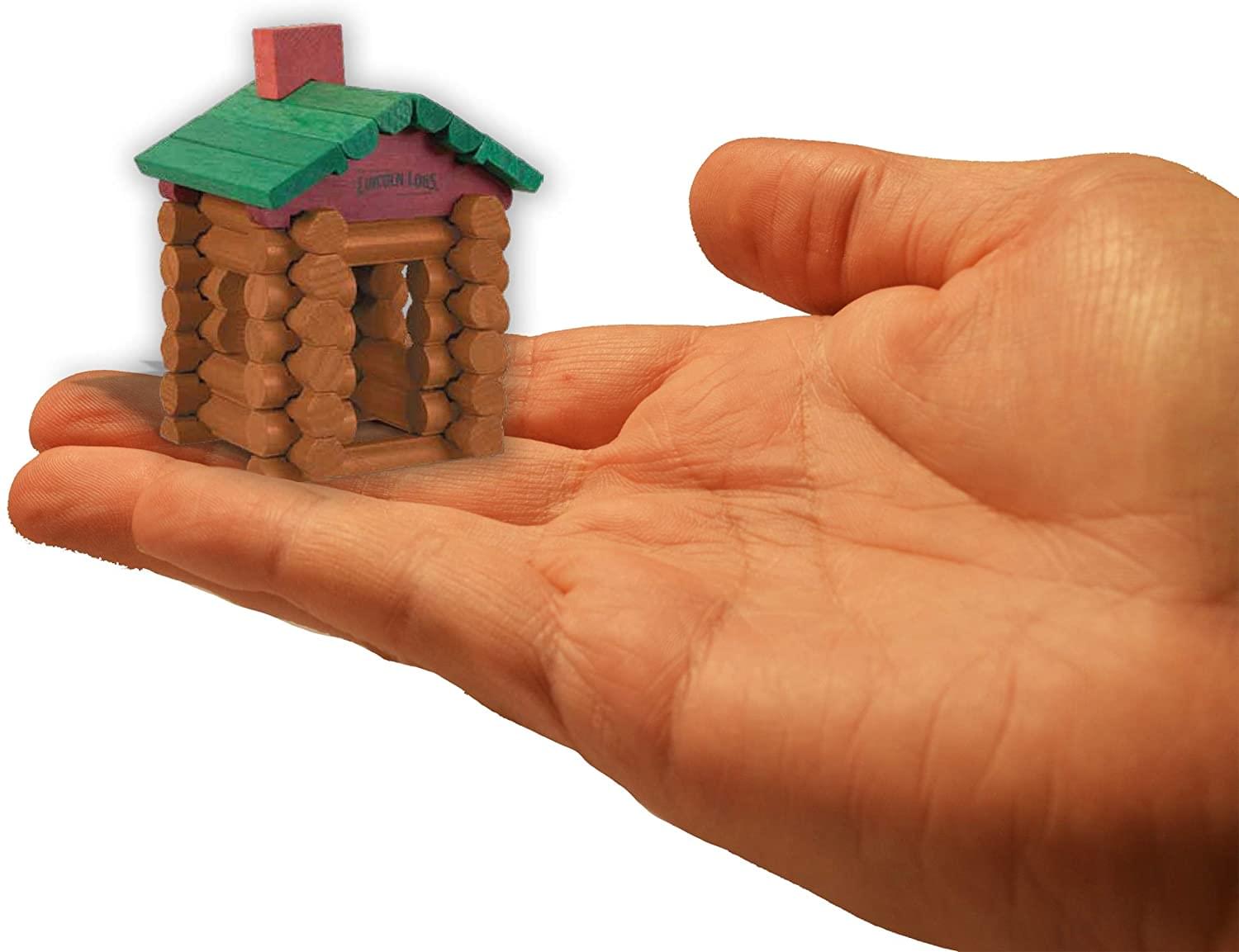 Worlds Smallest Lincoln Logs Retro Toy