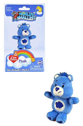Worlds Smallest Care Bears Mini Plush Toy | Grumpy Bear