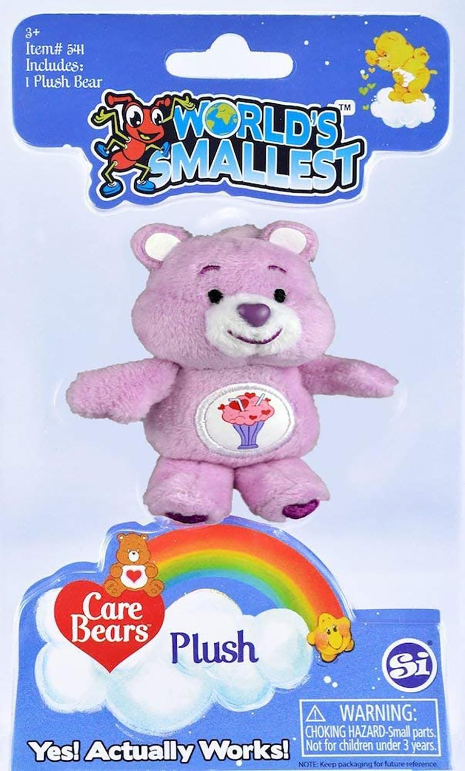 Worlds Smallest Care Bears Mini Plush Toy | Share Bear
