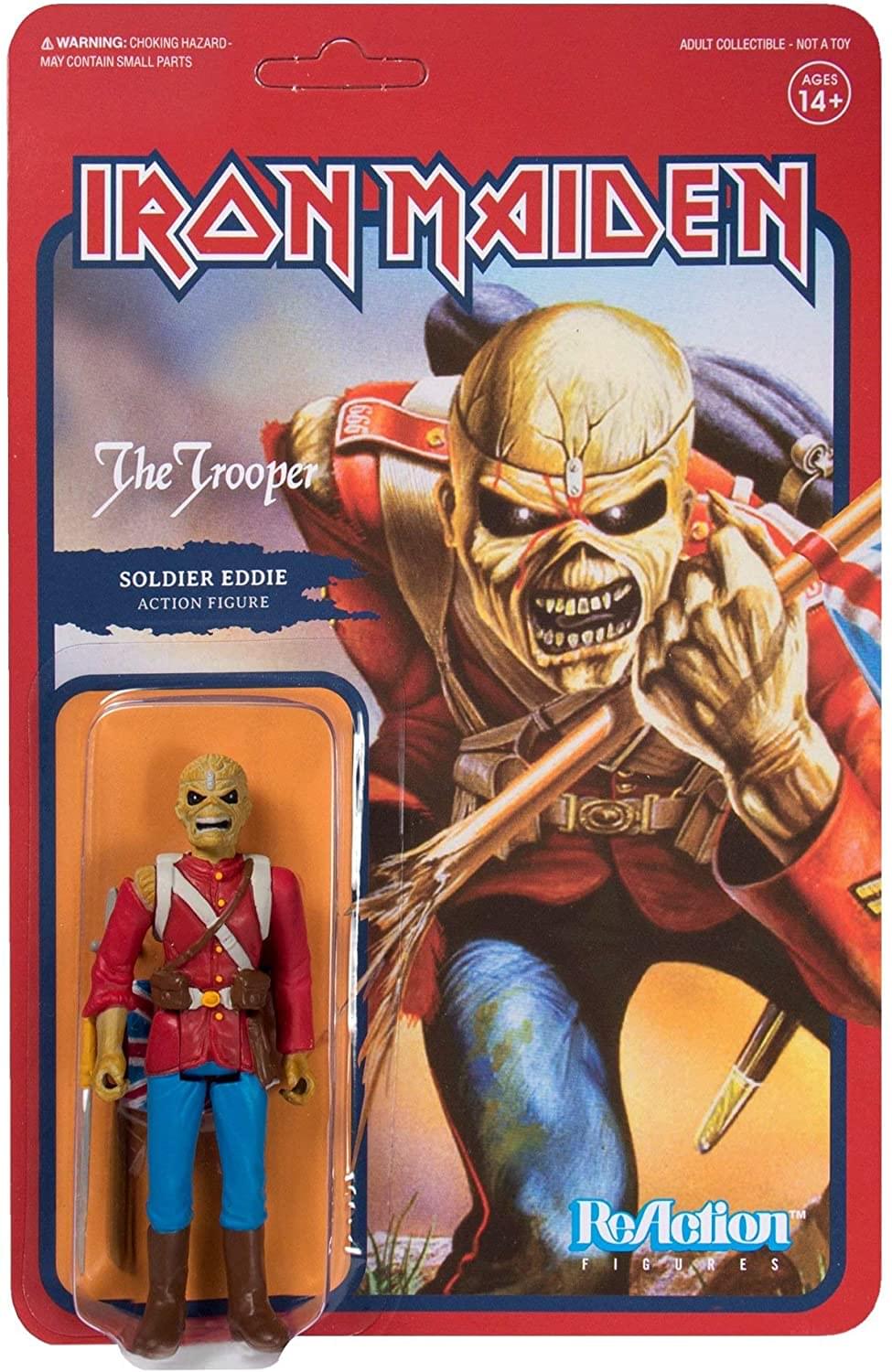 Iron Maiden ReAction Figure | Trooper Eddie