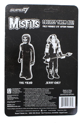 Misfits 3.75 Inch Reaction Figure | GITD Jerry Only | Black Series