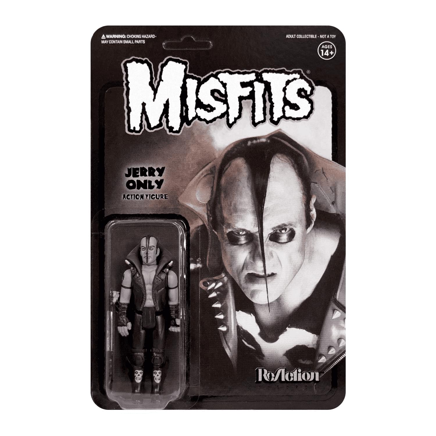 Misfits 3.75 Inch Reaction Figure | Jerry Only | Black Series