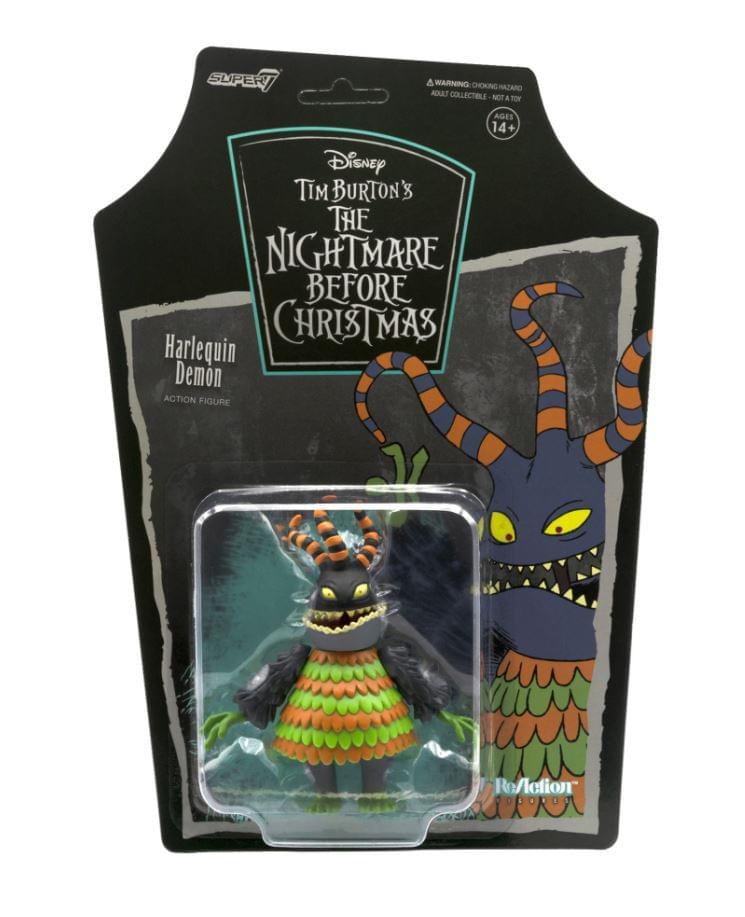 Nightmare Before Christmas 3.75 Inch Reaction Figure | Harlequin Demon