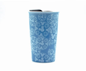 Kingdom Hearts Guiding Key Ceramic Travel Mug with Lid | Holds 10 Ounces