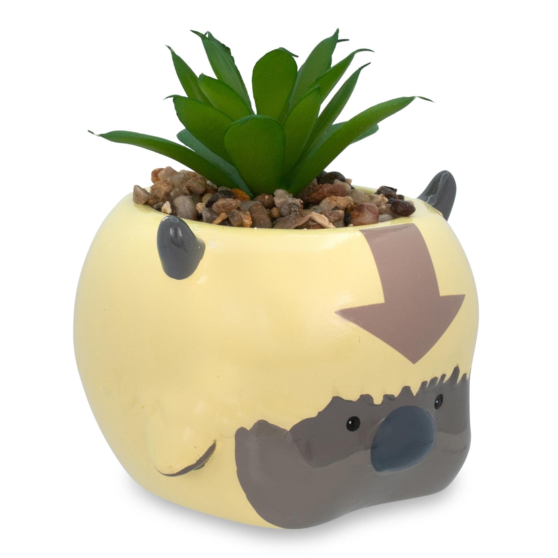 Avatar: The Last Airbender Appa 6-Inch Ceramic Planter With Artificial Succulent