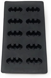 DC Comics Batman Logo Silicone Ice Cube Tray | Makes 10 Molded Cubes