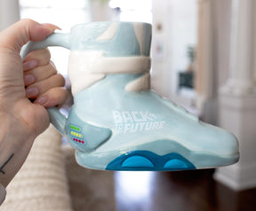 Back To The Future Marty's Shoe 3D Sculpted Ceramic Mug | Holds 20 Ounces