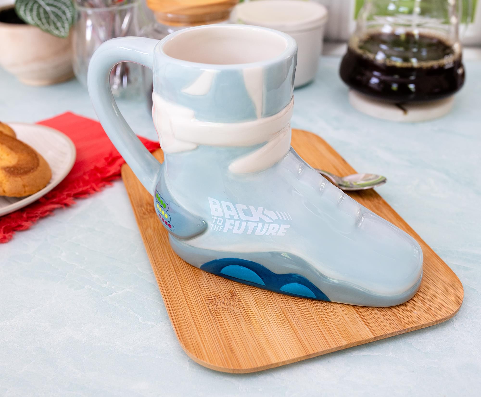 Back To The Future Marty's Shoe 3D Sculpted Ceramic Mug | Holds 20 Ounces