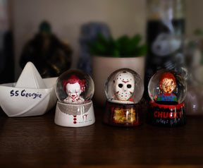 Child's Play Chucky "Wanna Play?" Collectible Mini Snow Globe | 3 Inches Tall