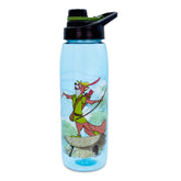 Disney Robin Hood "What A Good Day" Water Bottle with Lid | Holds 28 Ounces