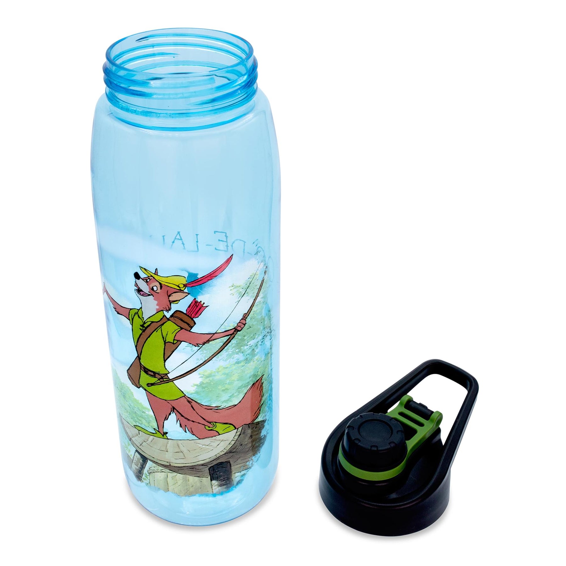 Disney Robin Hood "What A Good Day" Water Bottle with Lid | Holds 28 Ounces