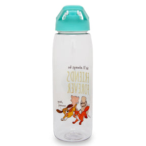 Disney Fox and the Hound "Friends Forever" Water Bottle with Lid | 28 Ounces